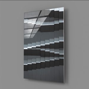 Merdivenler Modern Sanat Cam Tablo