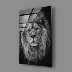 Aslan Cam Tablo