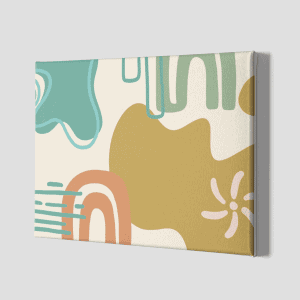 Bohem Çizimler ve Renkler Kanvas Tablo