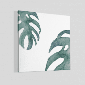 Çizim Deve Tabanı Bitkisi Kanvas Tablo