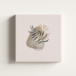 Modern Bohem Çizgiler Kanvas Tablo