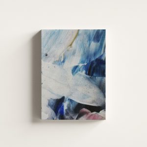 Soyut Renk Geçişli Soft Renkli Kanvas Tablo