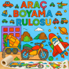 Haydi Dekor Araçları Tanıyorum ve Boyuyorum Boyama Rulosu – 30X500 cm | Eğitici Dev Rulo Boyama Kağıdı