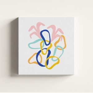 Dans Eden Amorflar 1 Kanvas Tablo